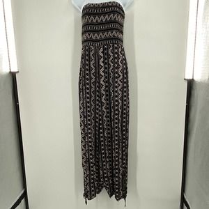 4 for $20 🦋 Urban Outfitters Black Tan Tribal Jumpsuit L